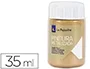La Pajarita Pintura Metalizada Oro Ducado 35 ml