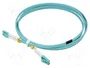 GOOBAY Cable de conexión de fibra óptica OM3 LC/UPC Duplex 2m