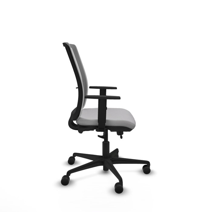 PIQUERAS Y CRESPO Silla de oficina Haches Gris con mecanismo Sincro/Traslack PIQUERAS Y CRESPO Silla de oficina Haches Gris con mecanismo Sincro/Traslack