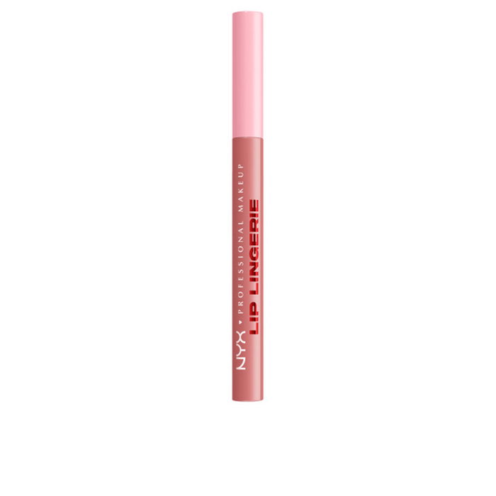 NYX Professional Makeup Lip Lingerie Stain Delineador Líquido Labios Labial Líquido Color #Cuff Me Acabado Suave y Duradero Vegano Resistente al Agua 1 u NYX Professional Makeup Lip Lingerie Stain Delineador Líquido Labios Labial Líquido Color #Cuff Me Acabado Suave y Duradero Vegano Resistente al Agua 1 u