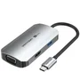 Vention Docking USB Tipo-C TQAHB 1xHDMI 1xUSB 1xVGA 1xUSB Tipo-C PD Gris