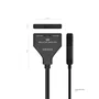 Aisens Duplicador HDMI 1x2 4K@30Hz con Alimentación USB y Cable Negro