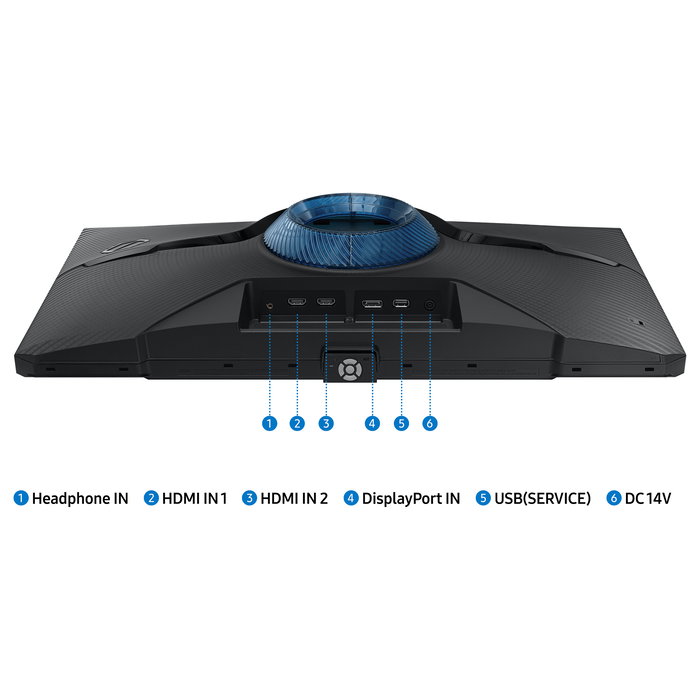 Samsung Odyssey G4 S25BG400EU Monitor Gaming 63.5 cm (25") Full HD 1920x1080 IPS 240Hz 1ms G-Sync Compatible FreeSync Premium HDR10 Negro