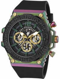 Guess GW0633G1 con correa de silicona negra