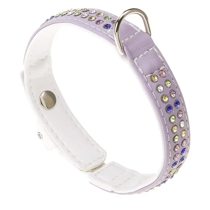 Ferplast Collar Lux C20 35 Lila Blanco Ferplast Collar Lux C20 35 Lila Blanco