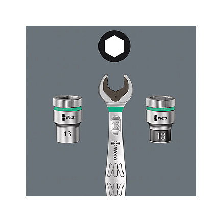 Wera Joker 6003 Set 1 - Juego de 15 llaves combinadas