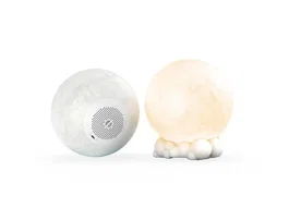 Wondee Altavoz Lune Lumineuse con Luz Nocturna Lunar