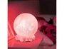 Wondee Altavoz Lune Lumineuse con Luz Nocturna Lunar
