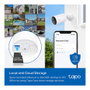 TP-Link Tapo C410 Camara de seguridad IP Exterior Inalambrica 3MP Vision nocturna IR IP65 Blanco