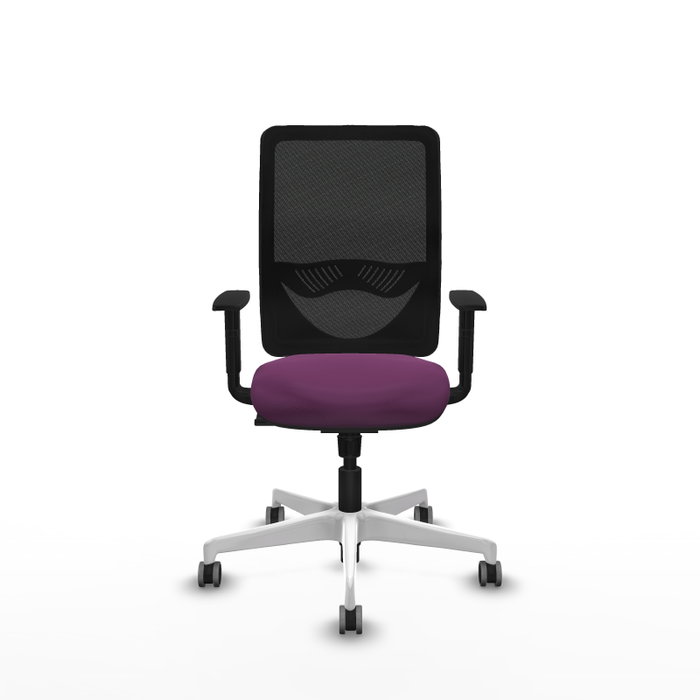 PIQUERAS Y CRESPO Silla de oficina Zulema Morado y Negro PIQUERAS Y CRESPO Silla de oficina Zulema Morado y Negro