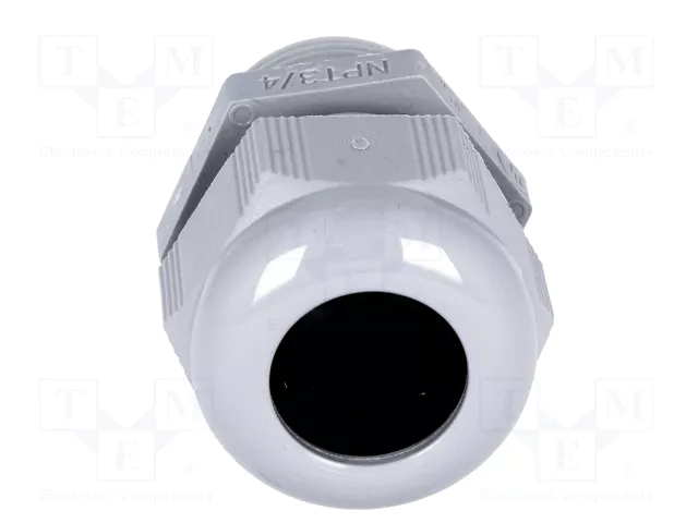 HELU Sello aislante NPT3/4 IP68 Gris Oscuro