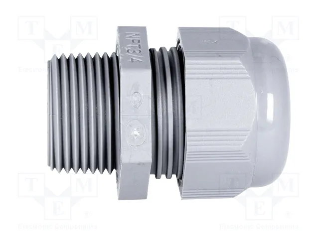 HELU Sello aislante NPT3/4 IP68 Gris Oscuro