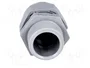 HELU Sello aislante NPT3/4 IP68 Gris Oscuro