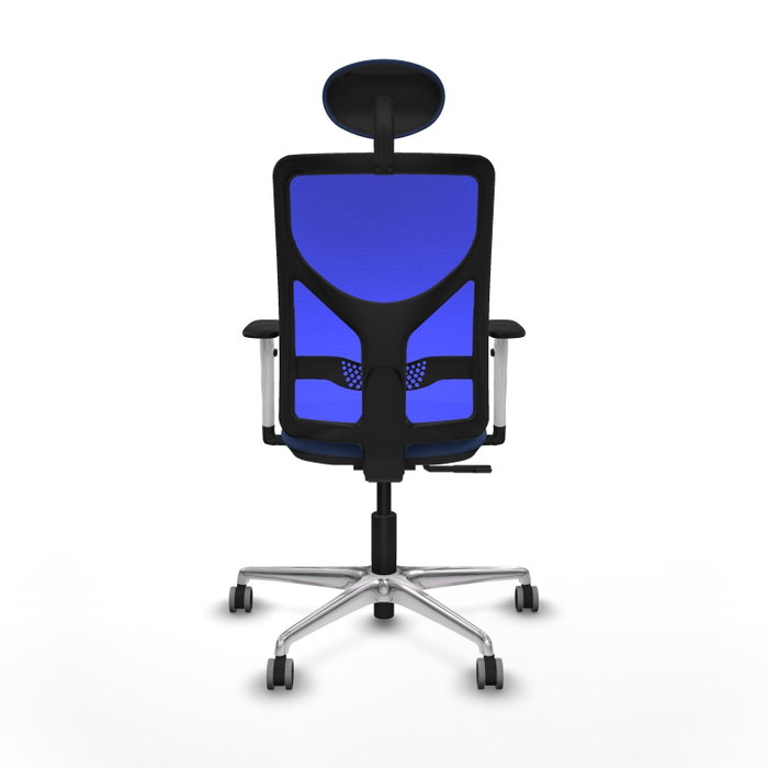 PIQUERAS Y CRESPO Silla de oficina Motilla Azul marino con mecanismo Sincro PIQUERAS Y CRESPO Silla de oficina Motilla Azul marino con mecanismo Sincro