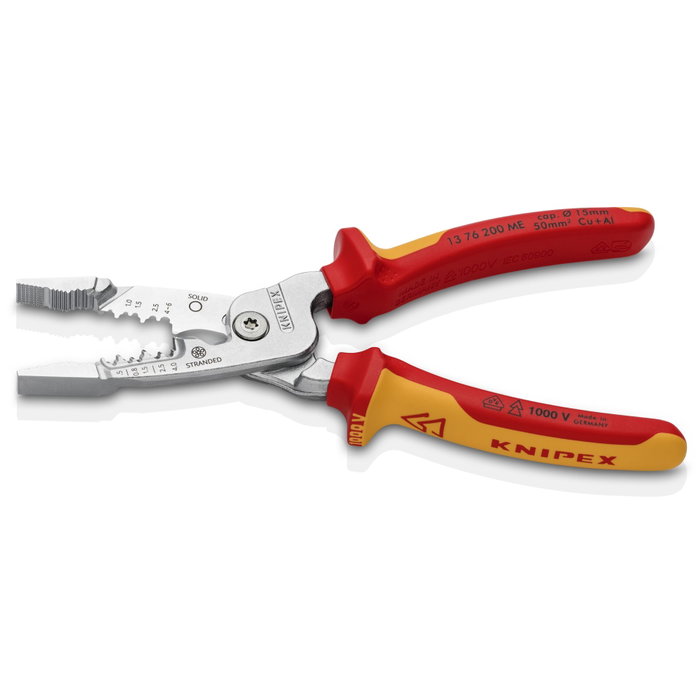 Knipex Alicates Multifuncionales para Electricistas VDE 200 mm Knipex Alicates Multifuncionales para Electricistas VDE 200 mm