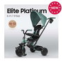 Ociotrends Triciclo 6 en 1 Elite Platinum Asiento Giratorio 360º, desde 10 meses