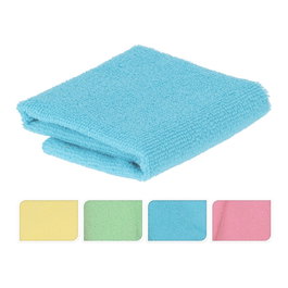 Basics Paño de Microfibra 30x30 cm, 50 unidades - Reutilizable, Lavable a Máquina, para Uso en Seco y Húmedo