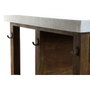 DKD Home Decor Isla de Cocina de Madera y Mármol 168x76x92