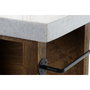 DKD Home Decor Isla de Cocina de Madera y Mármol 168x76x92