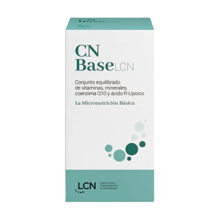 LCN CN Base 120 cápsulas - Complemento alimenticio con vitaminas y minerales biodisponibles