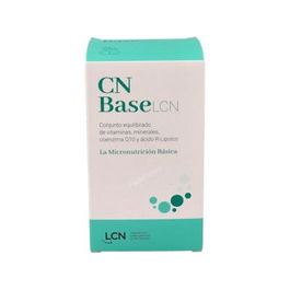 LCN Base Multivitamínico con Coenzima Q10 y Ácido R-Lipoico, 120 Cápsulas Veganas