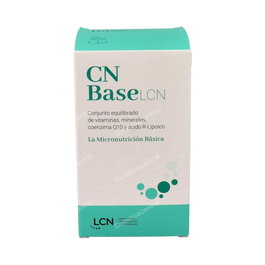 LCN Base Multivitamínico con Coenzima Q10 y Ácido R-Lipoico, 120 Cápsulas Veganas