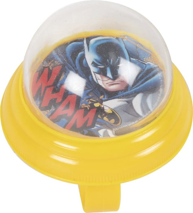 Licensing Timbre Infantil Batman CZ10965 para Bicicleta con Sonido Característico y Gráficos DC Comics, Fácil de Instalar
