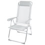 Color Baby Silla camping aluminio y textileno reclinable Aktive 44X55X101cm