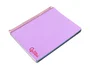 Liderpapel Cuaderno Espiral A7 Micro Wonder Tapa Plástico 100 Hojas 90gr Cuadro 5mm 4 Bandas Color Violeta