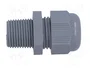 HELU Sello aislante NPT3/8 IP68 Gris oscuro