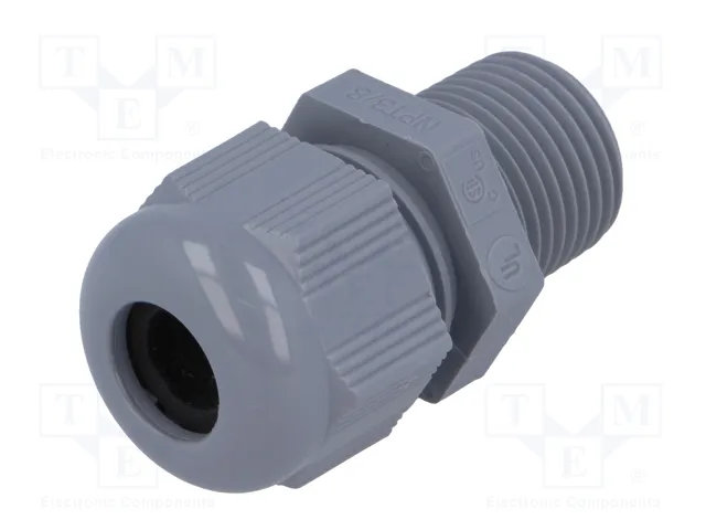 HELU Sello aislante NPT3/8 IP68 Gris oscuro