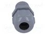 HELU Sello aislante NPT3/8 IP68 Gris oscuro