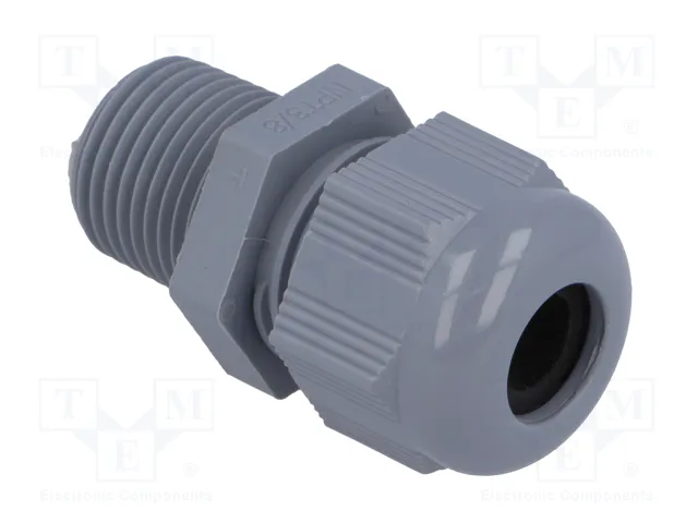 HELU Sello aislante NPT3/8 IP68 Gris oscuro