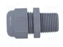 HELU Sello aislante NPT3/8 IP68 Gris oscuro