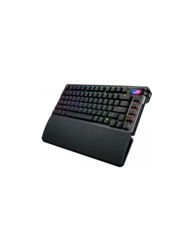 ASUS ROG Azoth Extreme Teclado Gaming 75% Mecánico NX Snow QWERTY Inglés US USB C 2.4GHz Bluetooth 8000 Hz OLED Negro 90MP03MA-BKUA01 ASUS ROG Azoth Extreme Teclado Gaming 75% Mecánico NX Snow QWERTY Inglés US USB C 2.4GHz Bluetooth 8000 Hz OLED Negro 90MP03MA-BKUA01