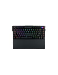 ASUS ROG Azoth Extreme Teclado Gaming 75% Mecánico NX Snow QWERTY Inglés US USB C 2.4GHz Bluetooth 8000 Hz OLED Negro 90MP03MA-BKUA01