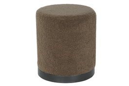 DKD Home Decor Reposapiés Borreguito Marrón y Negro