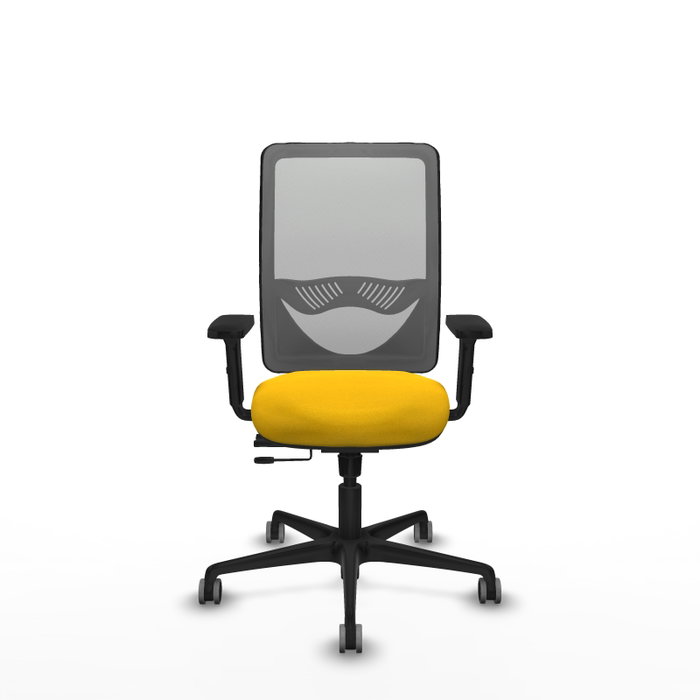 PIQUERAS Y CRESPO Silla de oficina Zulema Amarillo y Gris PIQUERAS Y CRESPO Silla de oficina Zulema Amarillo y Gris