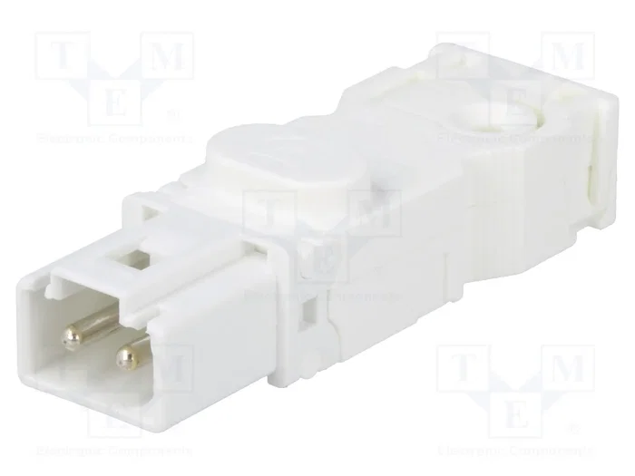 STEGO Conector macho 025 blanco STEGO Conector macho 025 blanco