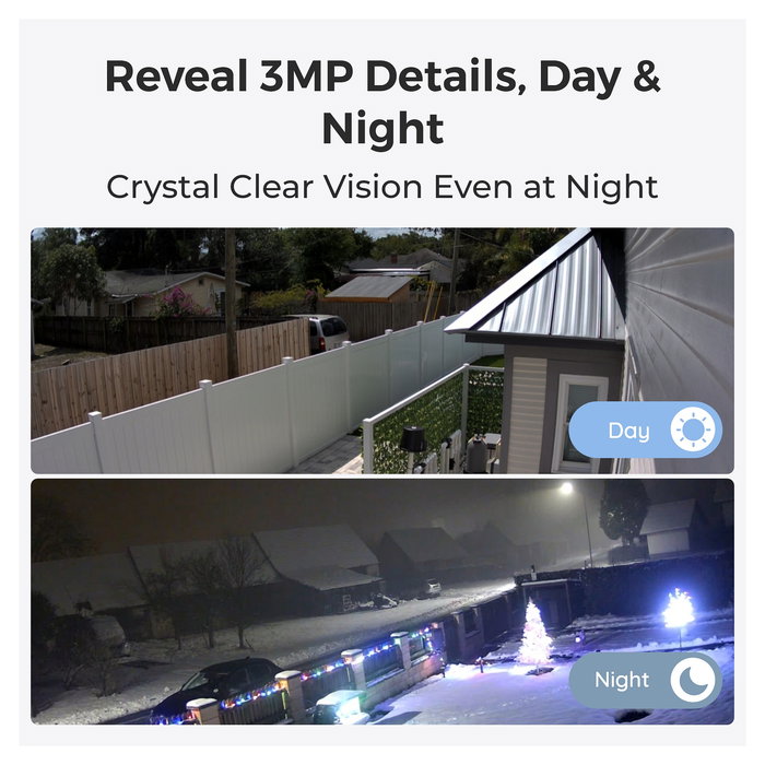 Reolink Cámara de Seguridad Argus Serie B310 con Panel Solar para Exteriores, Inalámbrica, Batería Recargable