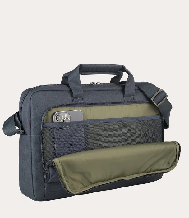 Tucano Maletín Star 40.6 cm (16") Azul para Portátil, Compatible con MacBook Pro 16" y Laptop 15.6", de Tela con Tirante, Compartimento para Tableta y Móvil