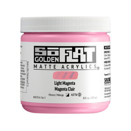 Golden SoFlat Magenta Claro 473 ml