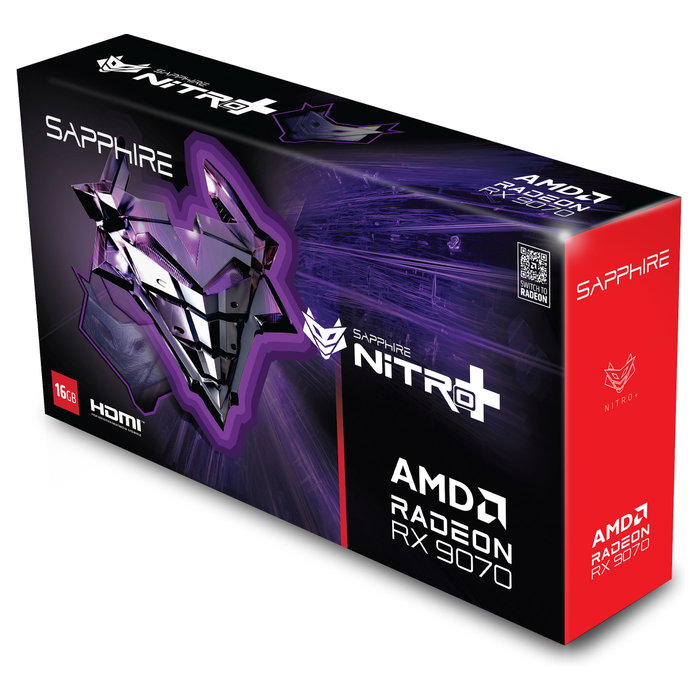 Sapphire NITRO+ Radeon RX 9070 OC 16GB GDGD6