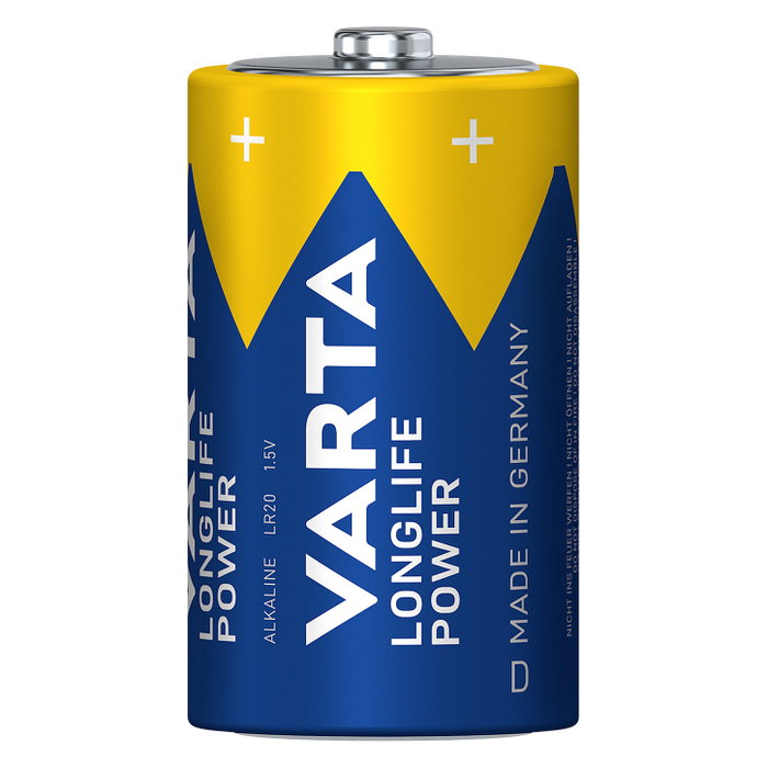 Varta Longlife Power Mono D LR20 - Pack de 2 unidades