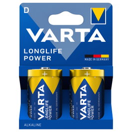 Varta Longlife Power Mono D LR20, Pack de 2 unidades