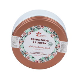 Fleurance Nature Bálsamo Corporal de Argán Bio 150 ml - Hidratante y Suavizante con Aroma a Almendras, Apto para Veganos
