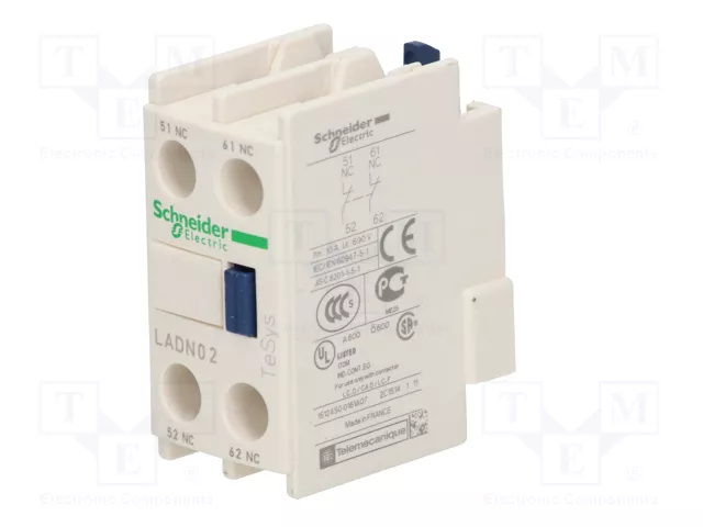 SCHNEIDER ELECTRIC LADN02 Contactores auxiliares TeSys D SCHNEIDER ELECTRIC LADN02 Contactores auxiliares TeSys D