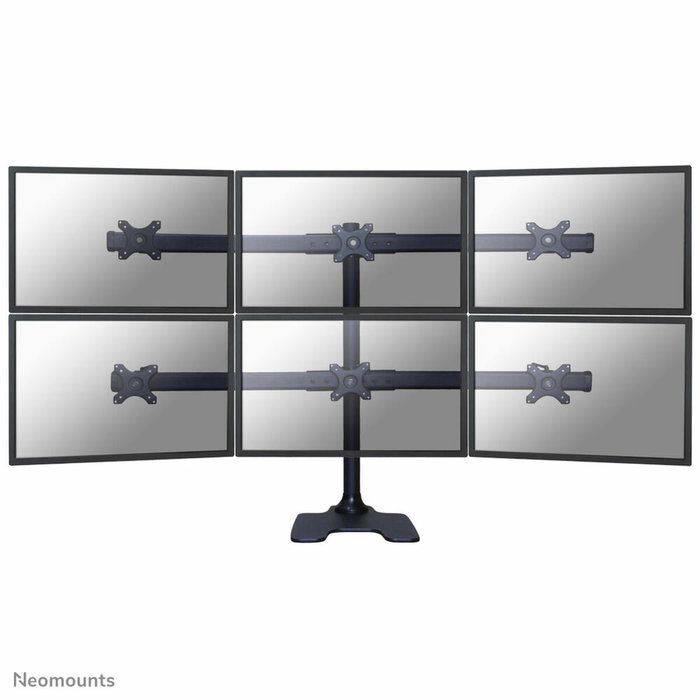 Newstar FPMA-D700DD6 Soporte para 6 Monitores Negro