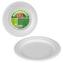 Best Products Platos de postre redondos blancos de 17 cm, 25 uds