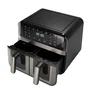 Aiwa AFR-9000 Freidora de aire de 9 L, 2400 W con doble cesta y ventana